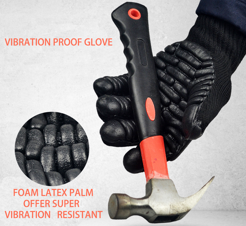Work Glove Impact - Anti Vibration Work Gloves Shock Absorbing