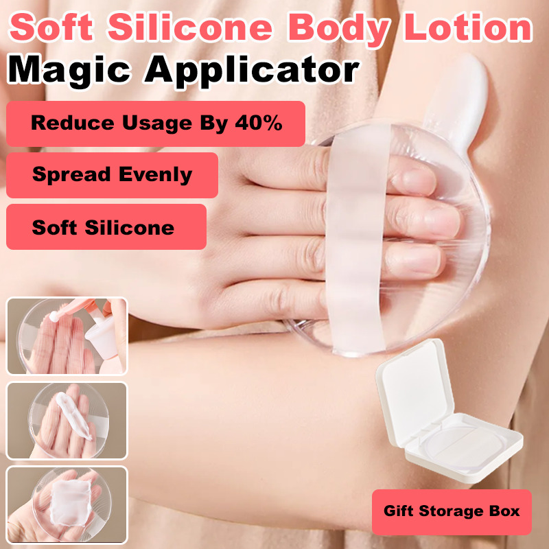 Magic Touch Glove - Hands-Free Body Lotion Applicator with Sunscreen