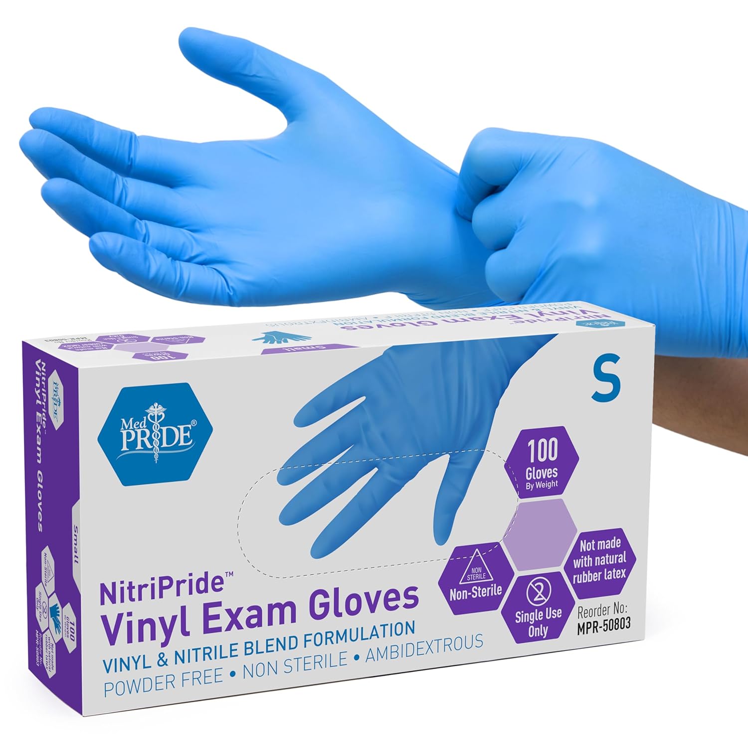 Nitrile/Vinyl Blend Exam Glove - Exam Glove Nitrile incelemesi ve fiyatı