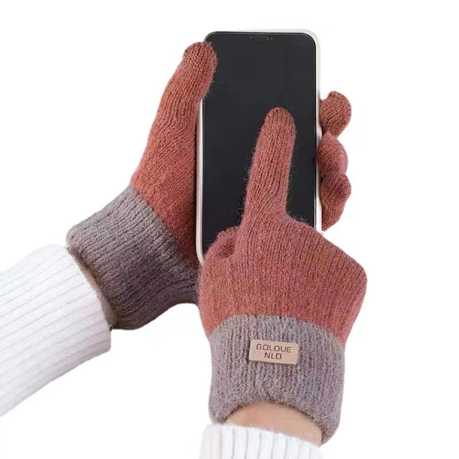 Women's Cable Knit Gloves Warm - Wool Glove Lined incelemesi ve fiyatı