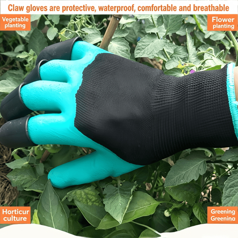 8-Finger Claw Gardening Gloves - Gardening Glove Waterproof incelemesi ve fiyatı