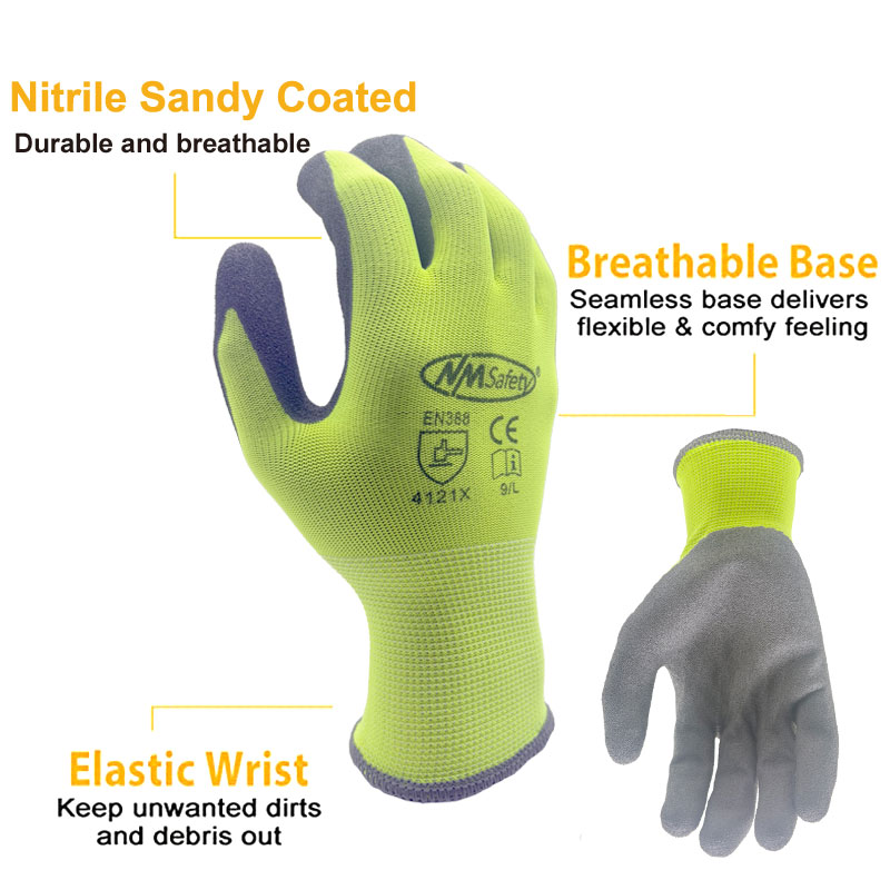 24Pieces/12 Pairs Garden Worki - Nitrile Mechanic Glove incelemesi ve fiyatı