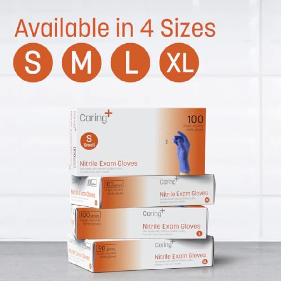 Caring Nitrile Exam Gloves, Bl - Exam Glove Nitrile incelemesi ve fiyatı