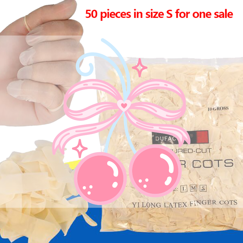 50pcs/pack Disposable Latex Fi - Latex Disposable Glove incelemesi ve fiyatı