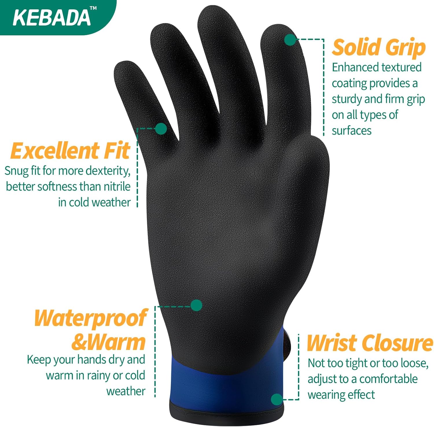 Waterproof Winter Work Gloves  - Winter Glove Insulated incelemesi ve fiyatı