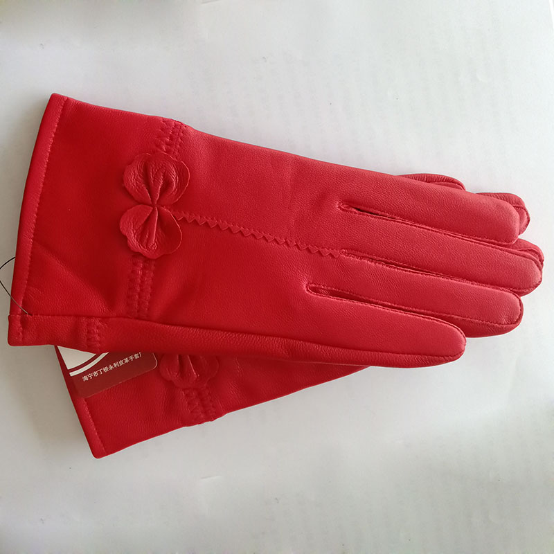 Women Genuine Leather Winter W - Wool Glove Lined incelemesi ve fiyatı