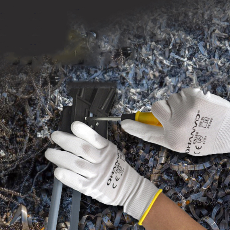 10 Pairs PU Nitrile Safety Coa - Nitrile Mechanic Glove incelemesi ve fiyatı