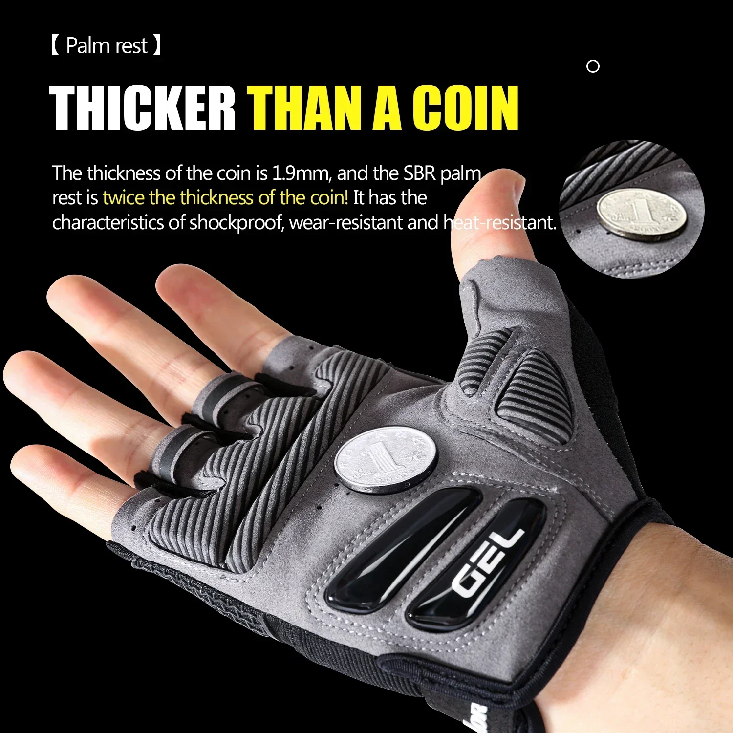 Anti Slip Shock Breathable Hal - Workout Glove Gym incelemesi ve fiyatı