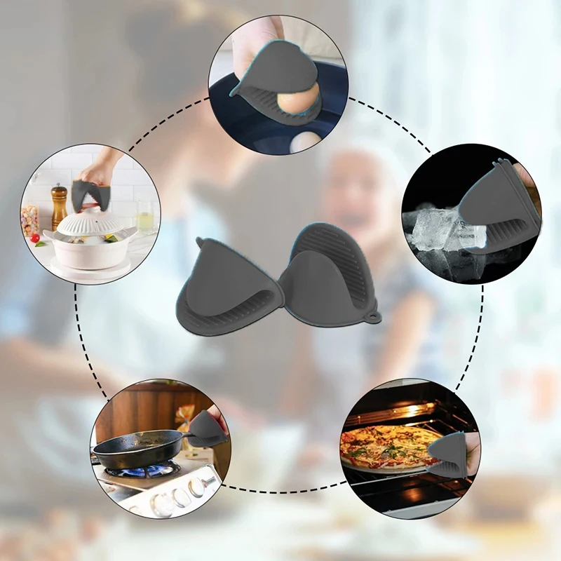 2pcs Mini Oven Gloves Silicone - Oven Mitt Silicone incelemesi ve fiyatı