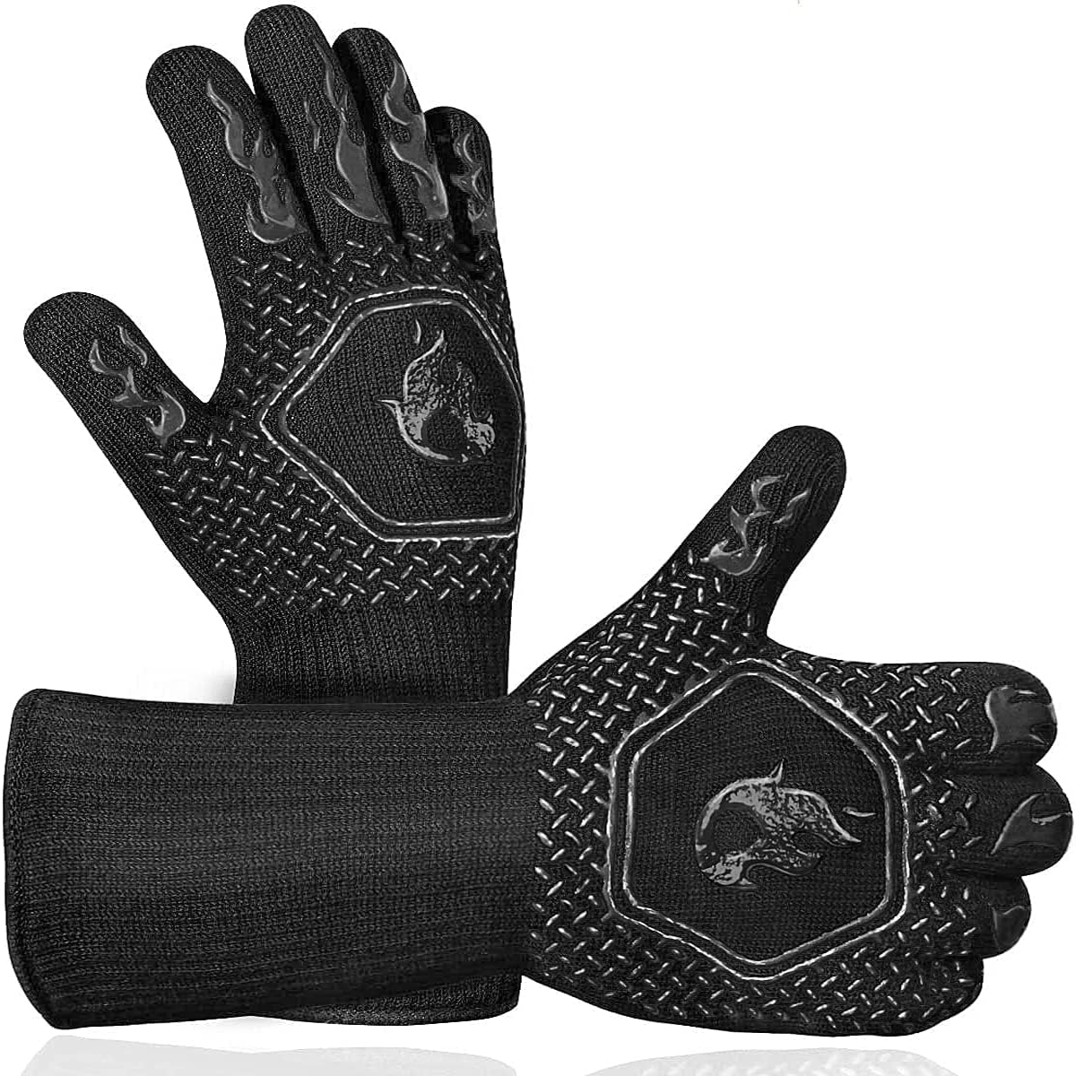 BBQ Grill Gloves High Temp Res - Oven Mitt Silicone incelemesi ve fiyatı