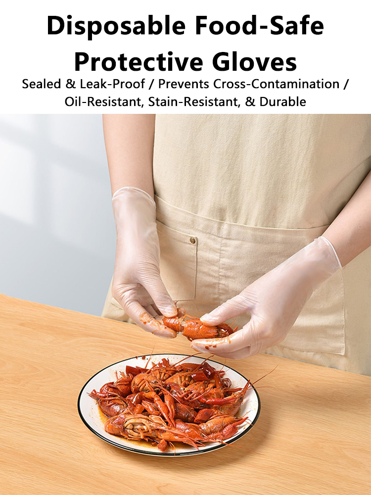 100PCS Acid Work Safety Dispos - Rubber Glove Cleaning incelemesi ve fiyatı