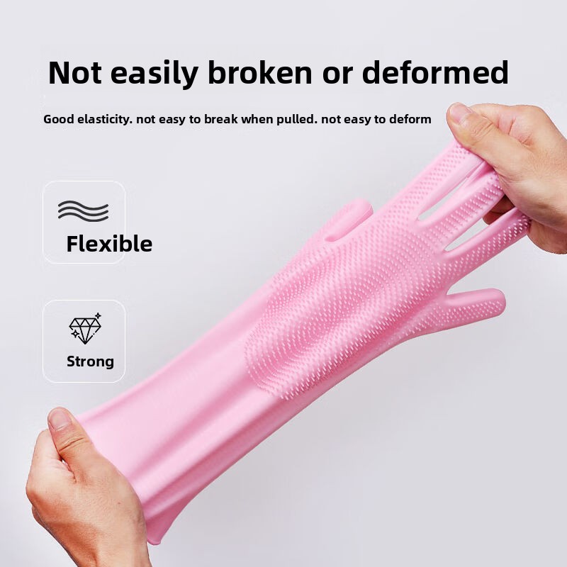 Silicone dishwashing gloves, m - Dish Glove Rubber incelemesi ve fiyatı