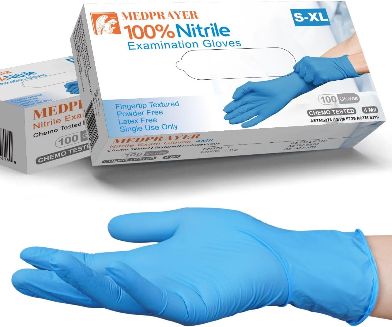 4 Mil Nitrile Exam Gloves, Lat - Exam Glove Nitrile incelemesi ve fiyatı