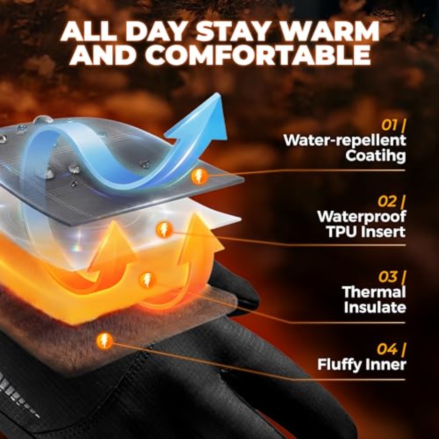 Winter Waterproof Ski Snow War - Ski Glove Waterproof incelemesi ve fiyatı