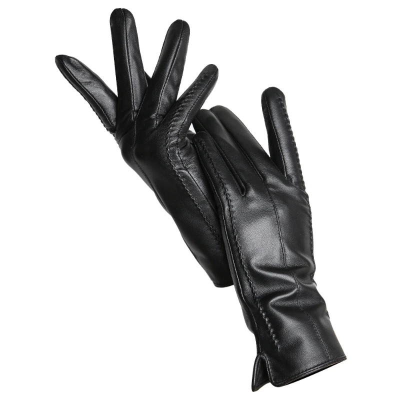 Women's Sheepskin Gloves Winte - Leather Driving Glove incelemesi ve fiyatı