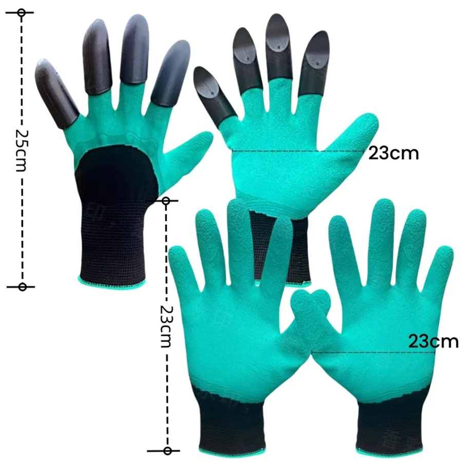 1Pair Gardening Gloves with Cl - Gardening Glove Waterproof incelemesi ve fiyatı