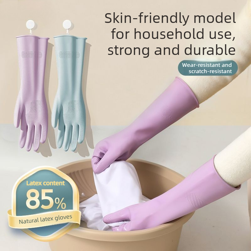 Latex Dish Washing Gloves,with - Dish Glove Rubber incelemesi ve fiyatı