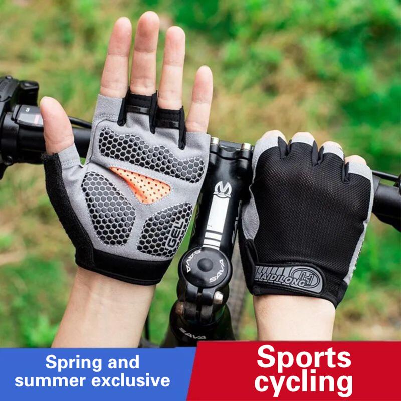 Half Finger Cycling Gloves Men - Cycling Glove Padded incelemesi ve fiyatı