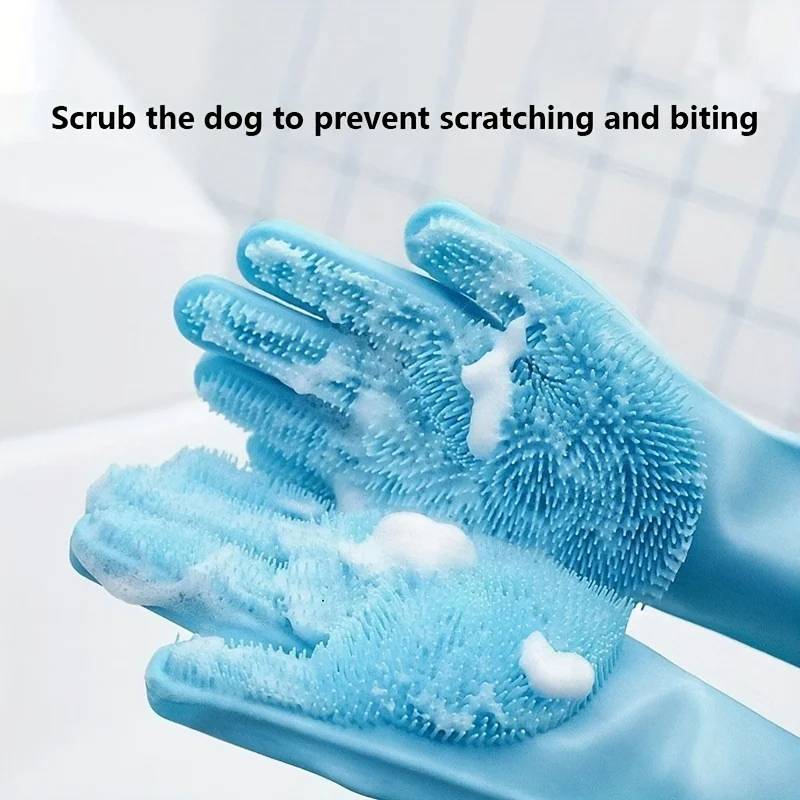 Pet Grooming Cleaning Gloves D - Dish Glove Rubber incelemesi ve fiyatı
