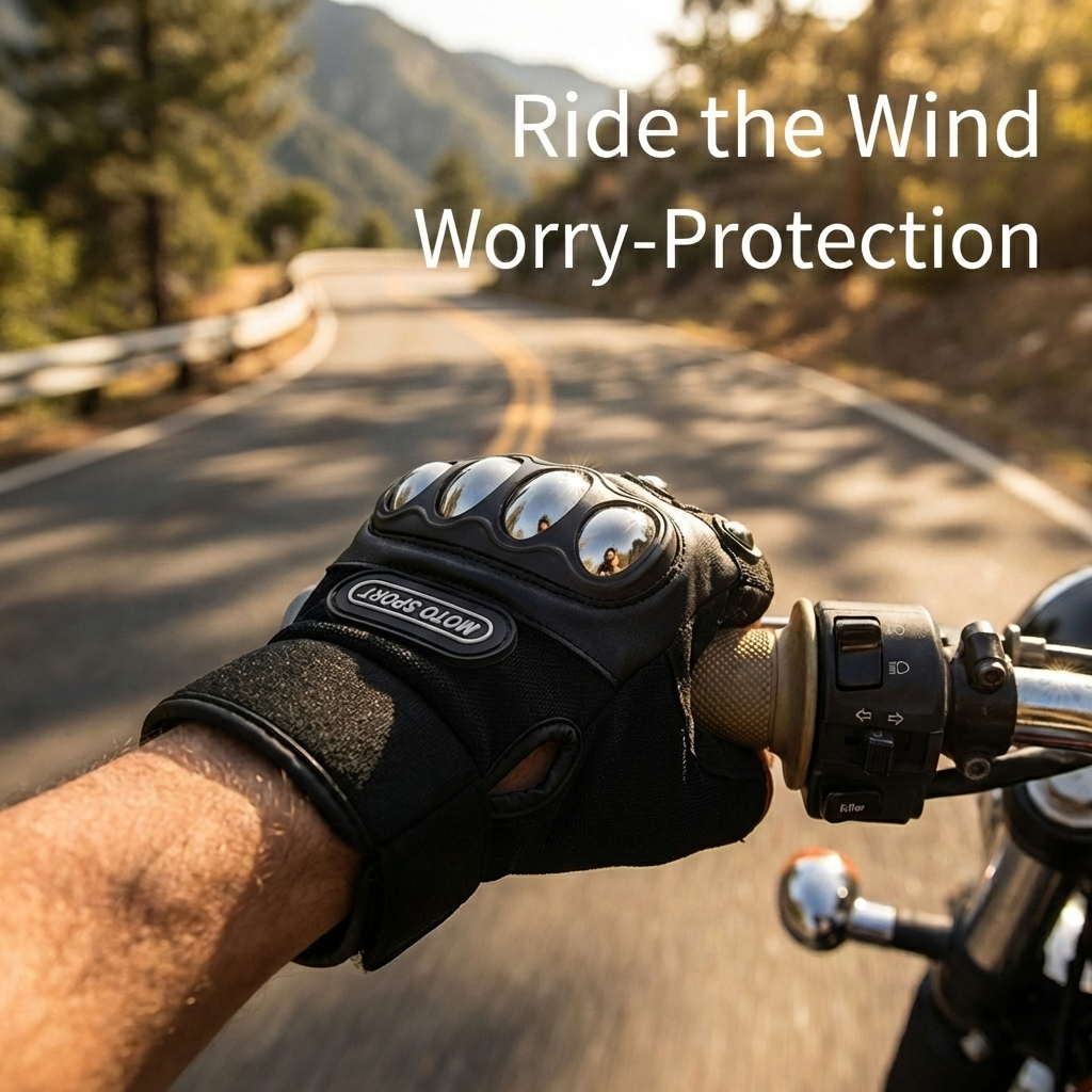 Steel Shell Knuckle Protection - Motorcycle Glove Knuckle incelemesi ve fiyatı