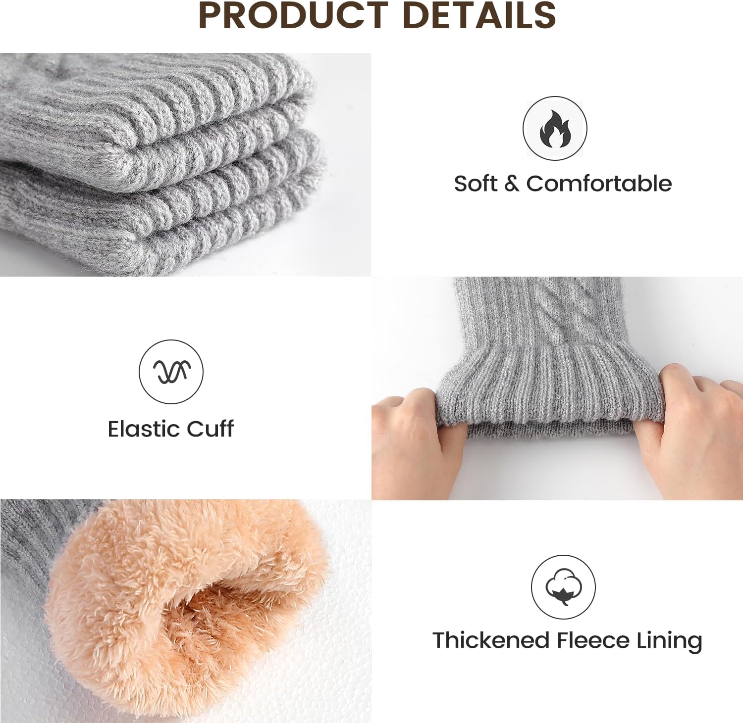 Winter Gloves – Thick Wool Fle - Winter Glove Insulated incelemesi ve fiyatı