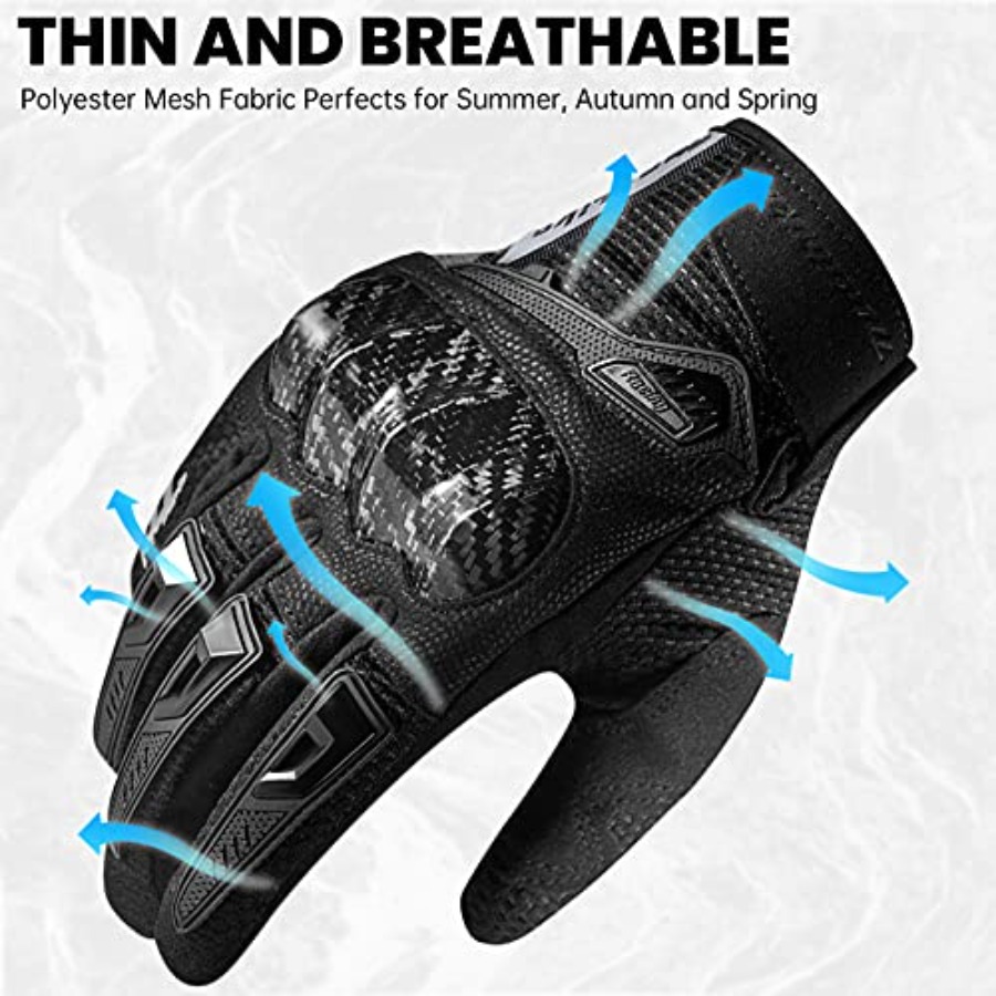 Motorcycle Gloves Touchscreen  - Motorcycle Glove Knuckle incelemesi ve fiyatı