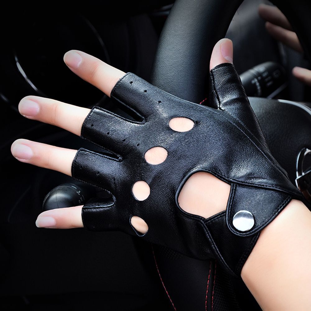 Fashion Fingerless Gloves Hot  - Leather Driving Glove incelemesi ve fiyatı