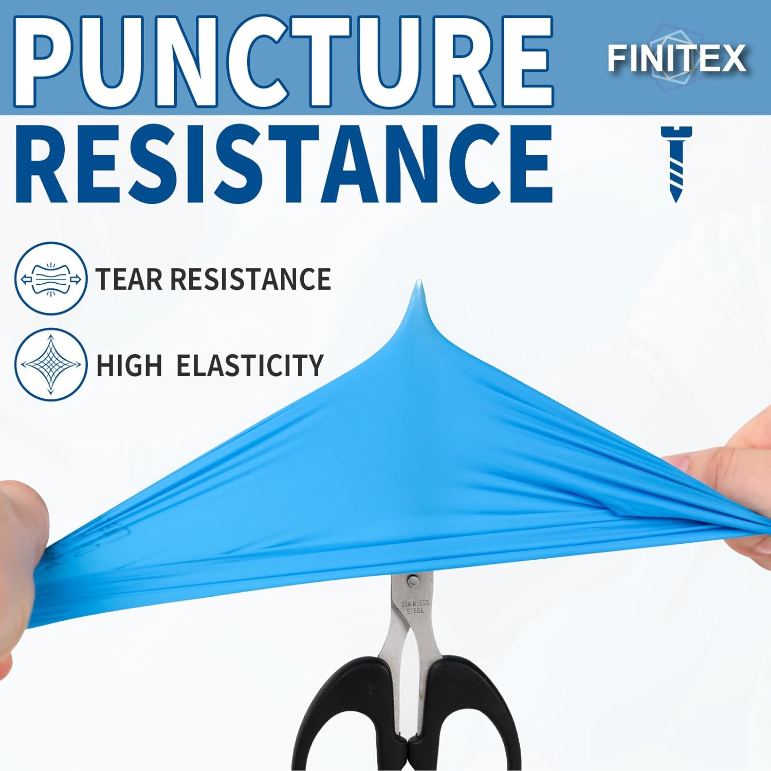 Blue Nitrile Exam Gloves - 200 - Exam Glove Nitrile incelemesi ve fiyatı