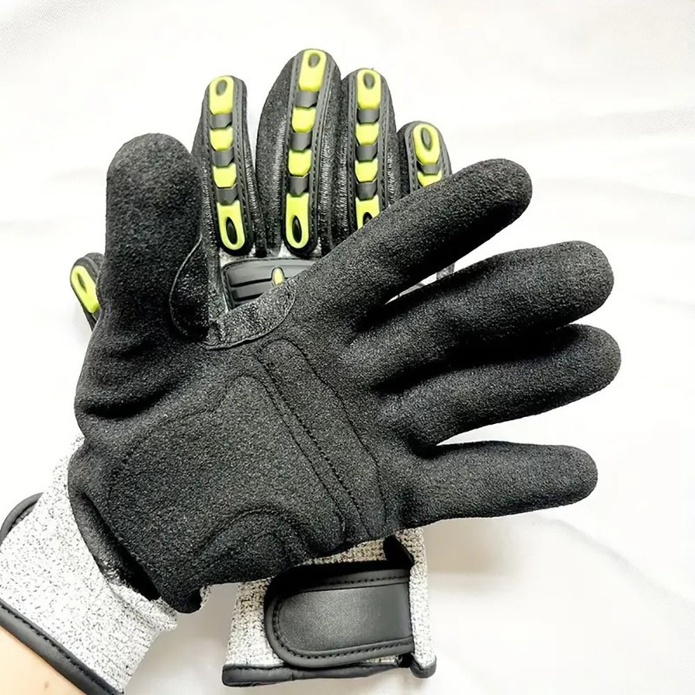 1Pair Anti-vibration Protectio - Nitrile Mechanic Glove incelemesi ve fiyatı