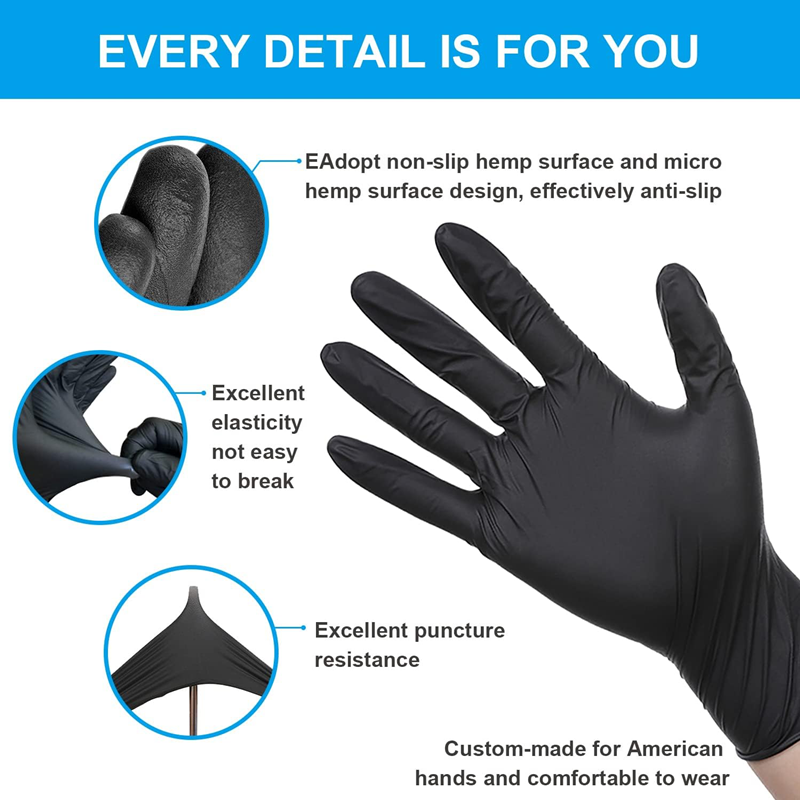 20/50/100PCS Disposable Nitril - Nitrile Mechanic Glove incelemesi ve fiyatı