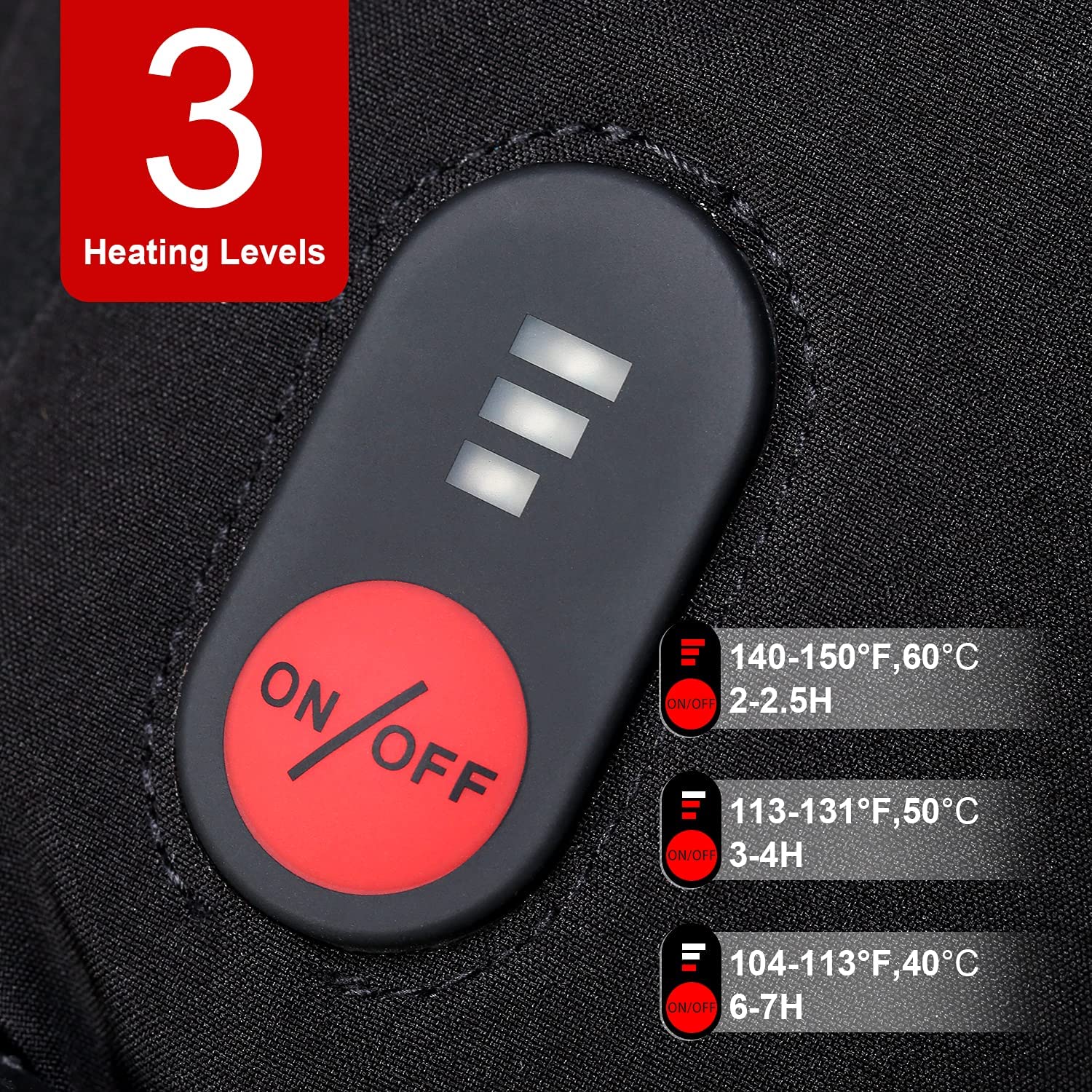 SNOW DEER Winter Heated Gloves - Heat Resistant Glove incelemesi ve fiyatı
