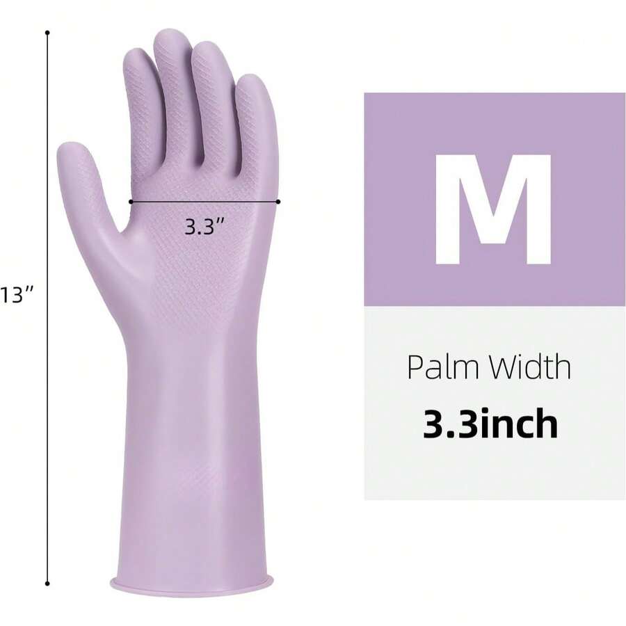 6 Pairs Rubber Cleaning Gloves - Dish Glove Rubber incelemesi ve fiyatı