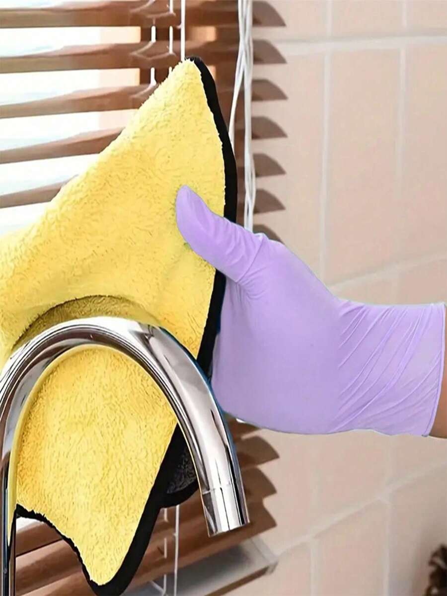 100/50/4pcs Disposable Purple  - Latex Disposable Glove incelemesi ve fiyatı