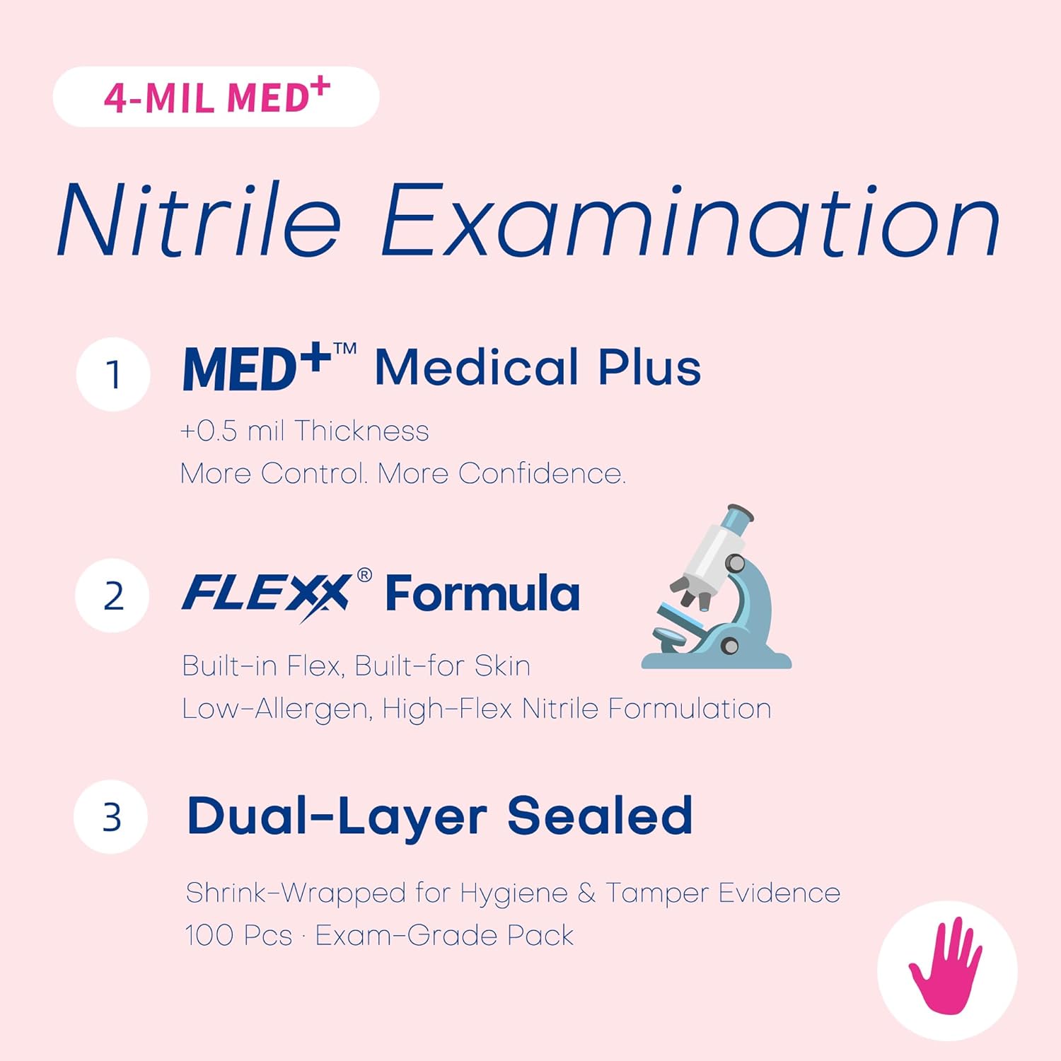 4 Mil Nitrile Exam Gloves, Pow - Exam Glove Nitrile incelemesi ve fiyatı