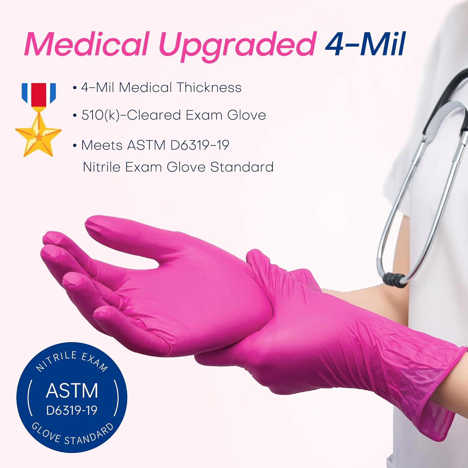 4 Mil Nitrile Exam Gloves, Pow - Exam Glove Nitrile incelemesi ve fiyatı