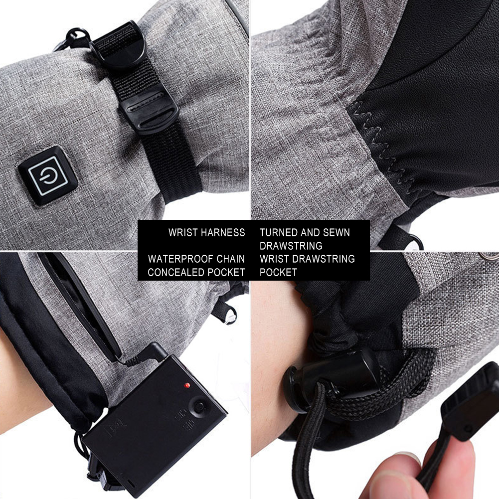Electric Heated Gloves Men Wom - Ski Glove Waterproof incelemesi ve fiyatı