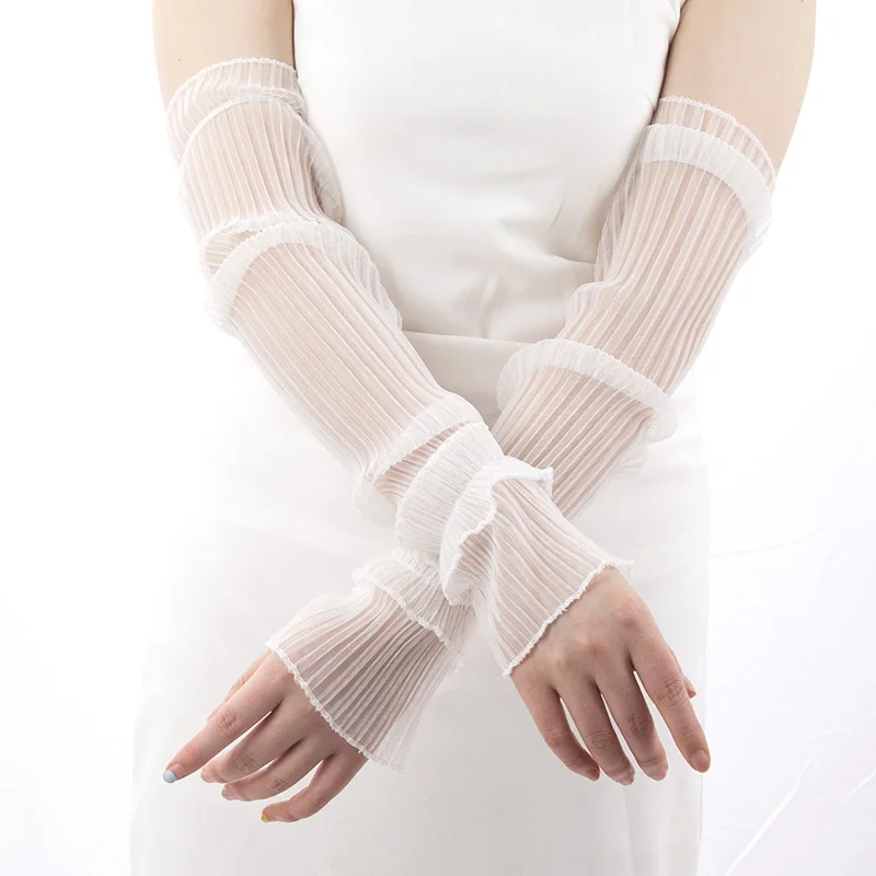 Summer Long Fingerless Gloves  - Fingerless Glove Knit incelemesi ve fiyatı