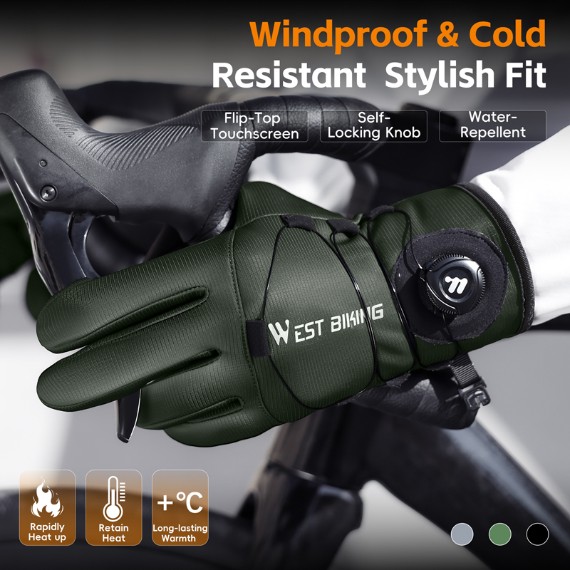 Winter Bike Gloves Magnetic Qu - Winter Glove Insulated incelemesi ve fiyatı