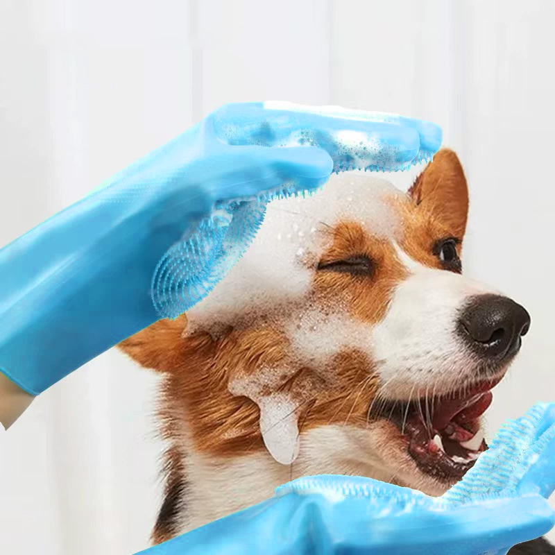 Pet Bathing & Massage Silicone - Rubber Glove Cleaning incelemesi ve fiyatı