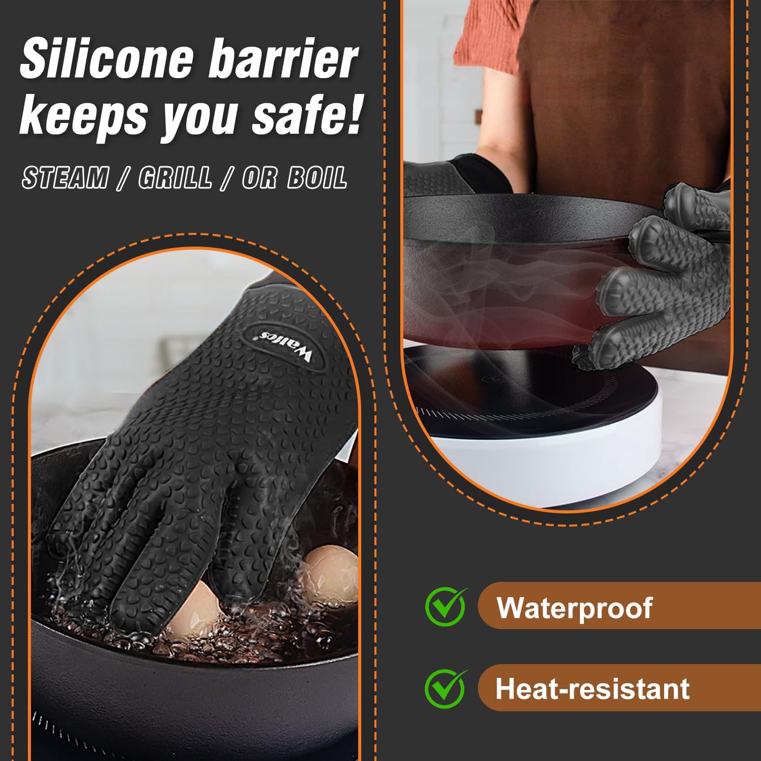 Heat Resistant Silicone BBQ Gl - Heat Resistant Glove incelemesi ve fiyatı