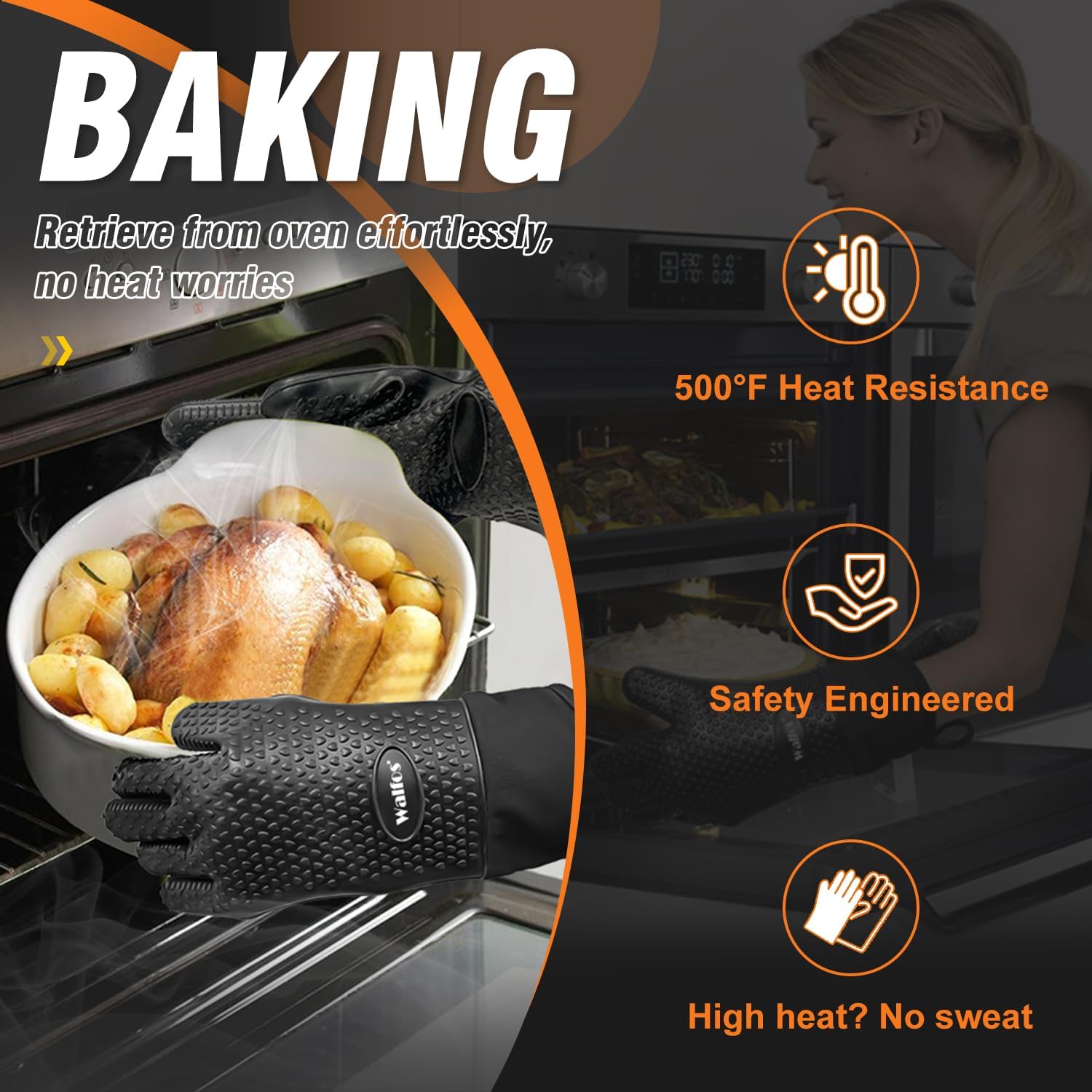 Heat Resistant Silicone BBQ Gl - Heat Resistant Glove incelemesi ve fiyatı