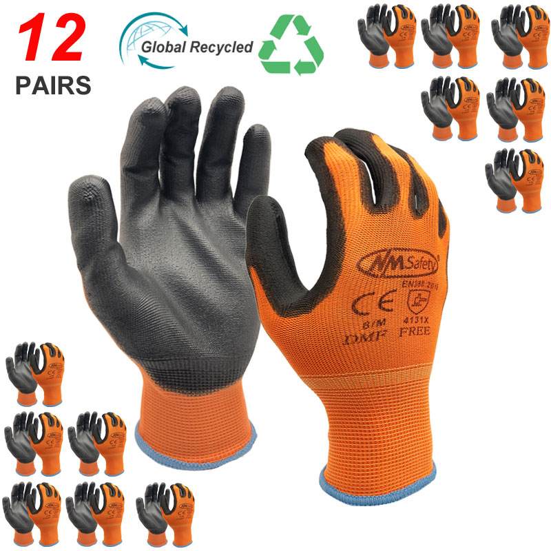 NMSafety 12 Pairs Work Gloves  - Nitrile Mechanic Glove incelemesi ve fiyatı