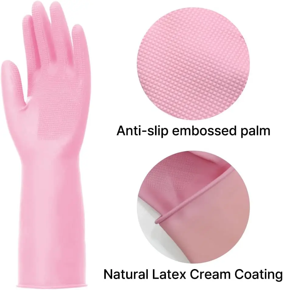 3 Pairs Cream-Coating Rubber G - Rubber Glove Cleaning incelemesi ve fiyatı