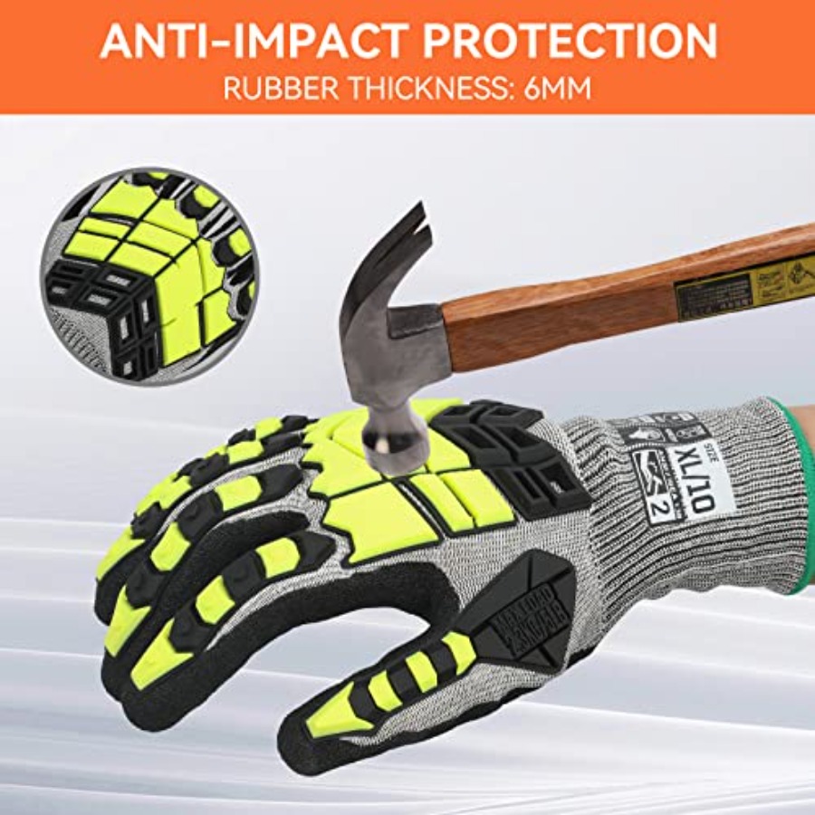 Safety Work Gloves, Impact Glo - Work Glove Impact incelemesi ve fiyatı