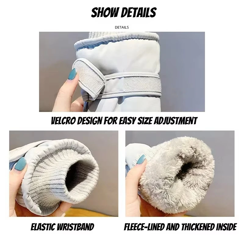 Hot Sale Winter Ski Gloves Fle - Winter Glove Insulated incelemesi ve fiyatı